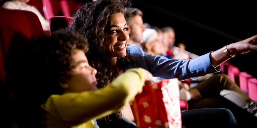 Family in theatre