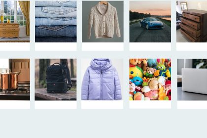 An image of several pictures of items that appear to be for sale