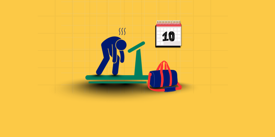 Stickperson on a treadmill - How to cancel your fitness contract in the first 10 days